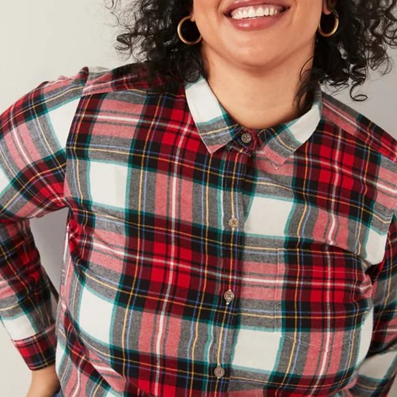Old Navy Tops - NWT Old Navy Flannel Button Up